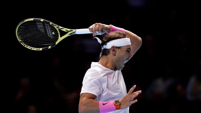 Hat sich mit einem Zweisatzsieg gegen Stefanos Tsitsipas durchgesetzt: Rafael Nadal.