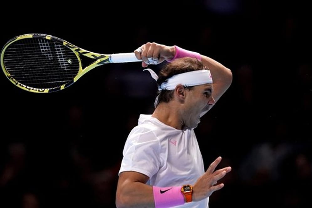 Hat sich mit einem Zweisatzsieg gegen Stefanos Tsitsipas durchgesetzt: Rafael Nadal.
