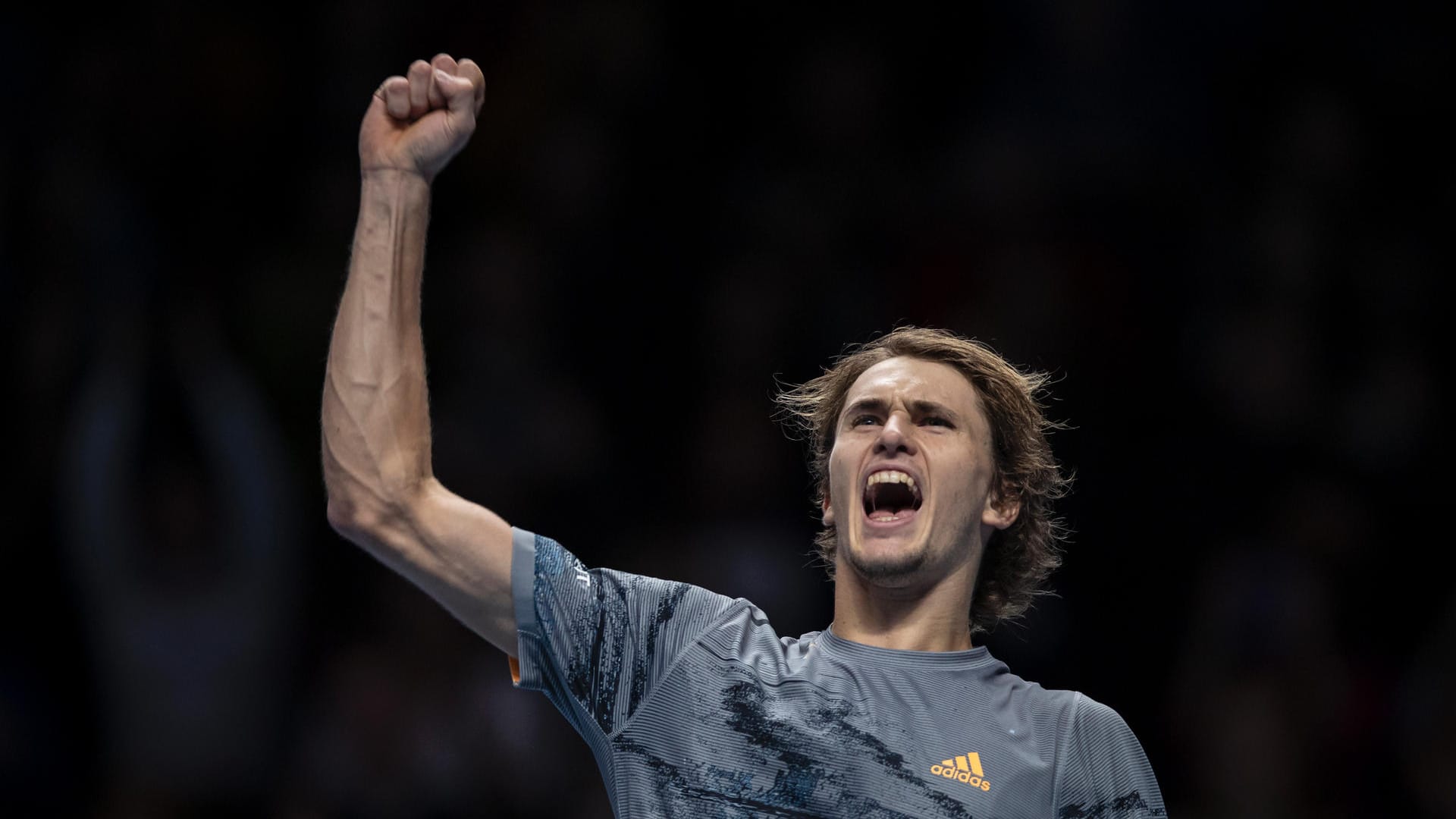 Kämpfte sich in London in die nächste Runde: Alexander Zverev.