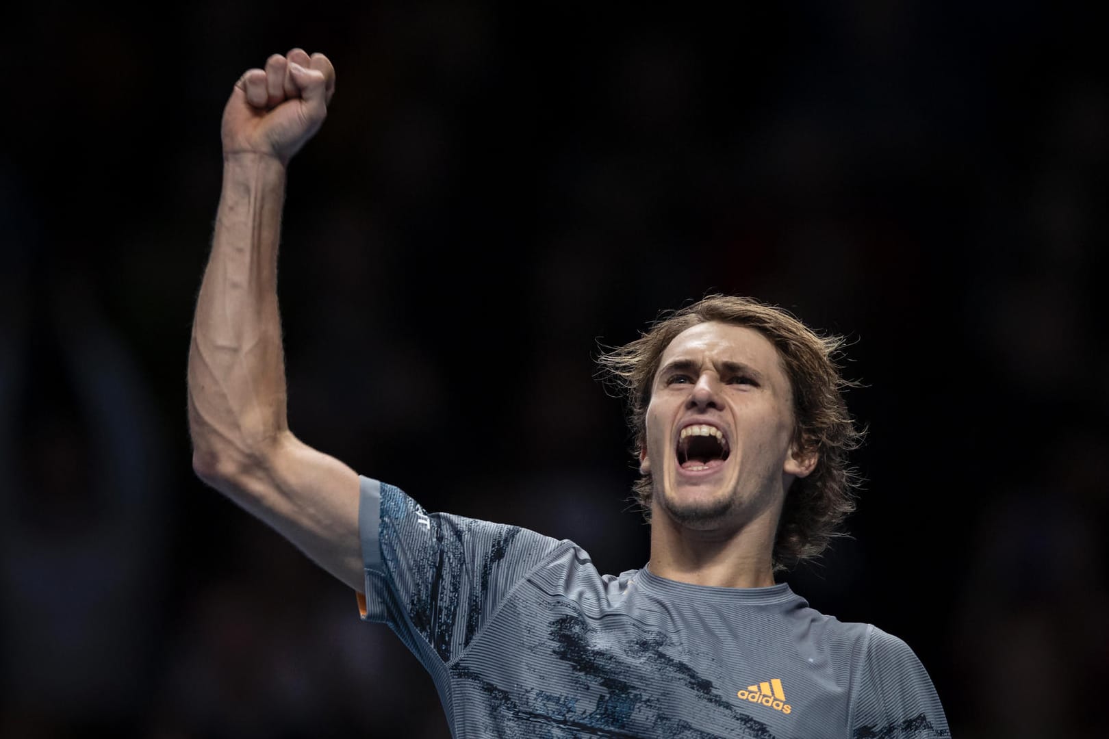 Kämpfte sich in London in die nächste Runde: Alexander Zverev.