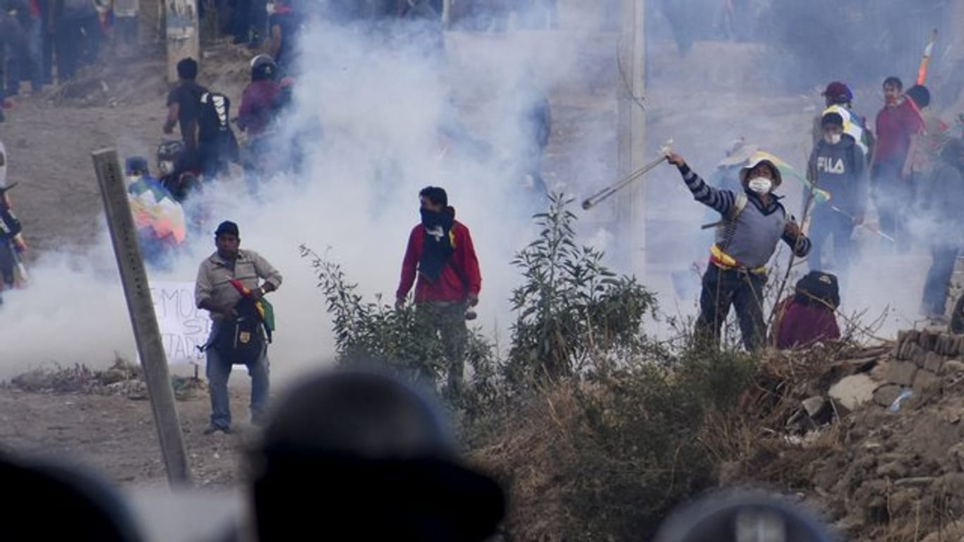 Gewalt in Bolivien: Präsident Morales sitzt derweil im Exil in Mexiko.
