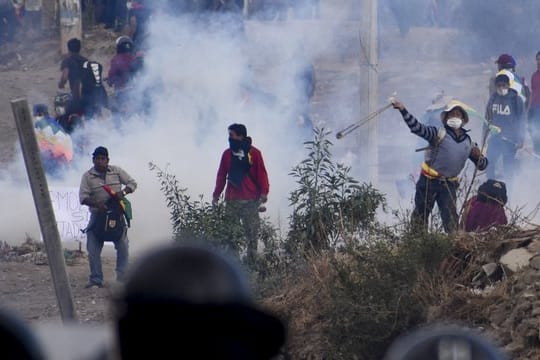 Gewalt in Bolivien: Präsident Morales sitzt derweil im Exil in Mexiko.