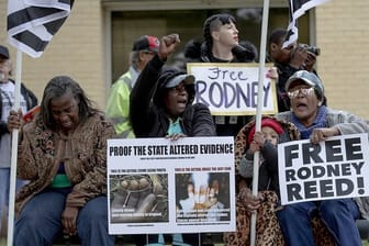 In Bastrop in Texas wird gegen die Hinrichtung von Rodney Reed demonstriert.