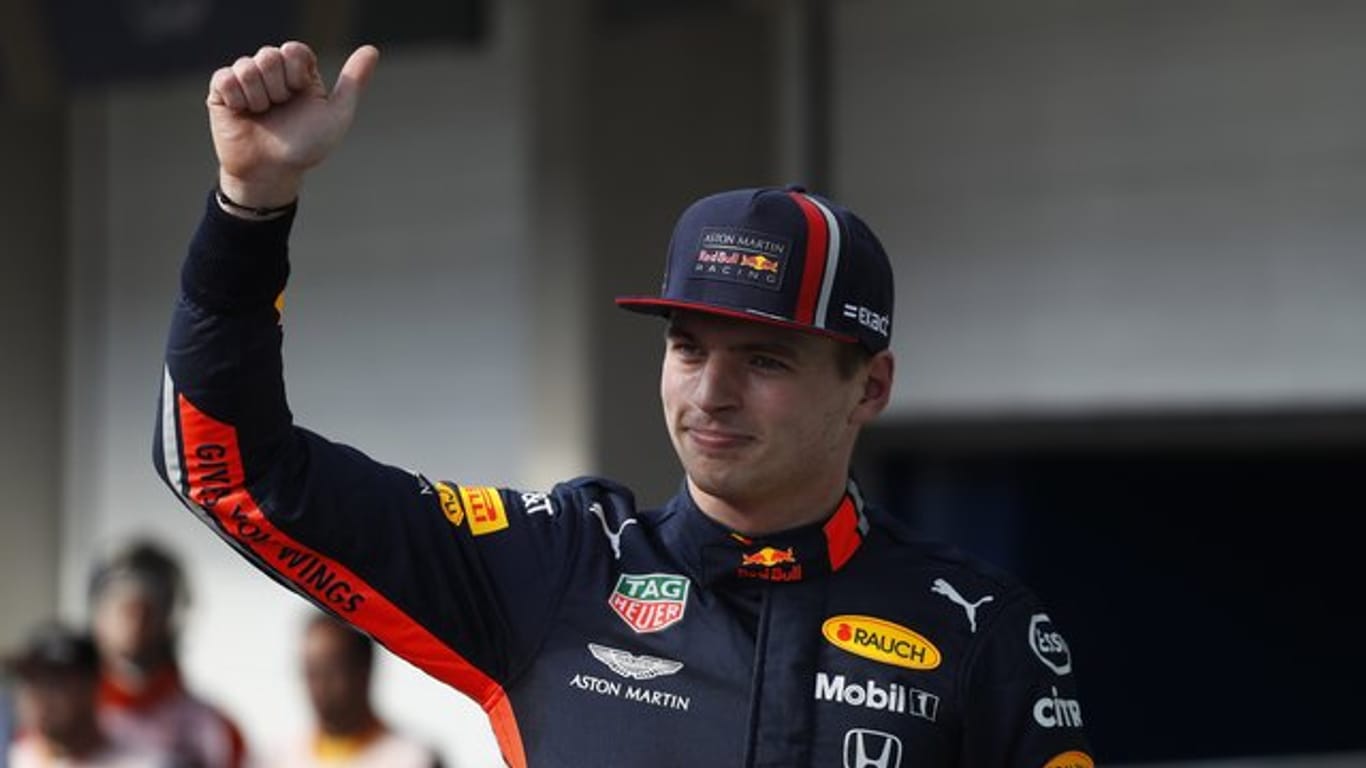Hat sich die Pole Position für das Rennen in Brasilien gesichert: Red-Bull-Pilot Max Verstappen.