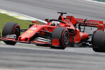 Platz zwei im Qualifying: Sebastian Vettel startet am Sonntag in Interlagos aus der erste Reihe.