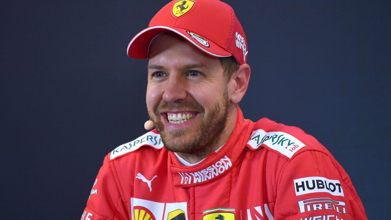 Konnte sich den Geschwindigkeitsvorsprung der Red Bull auf den Geraden nicht erklären: Ferrari-Pilot Sebastian Vettel.