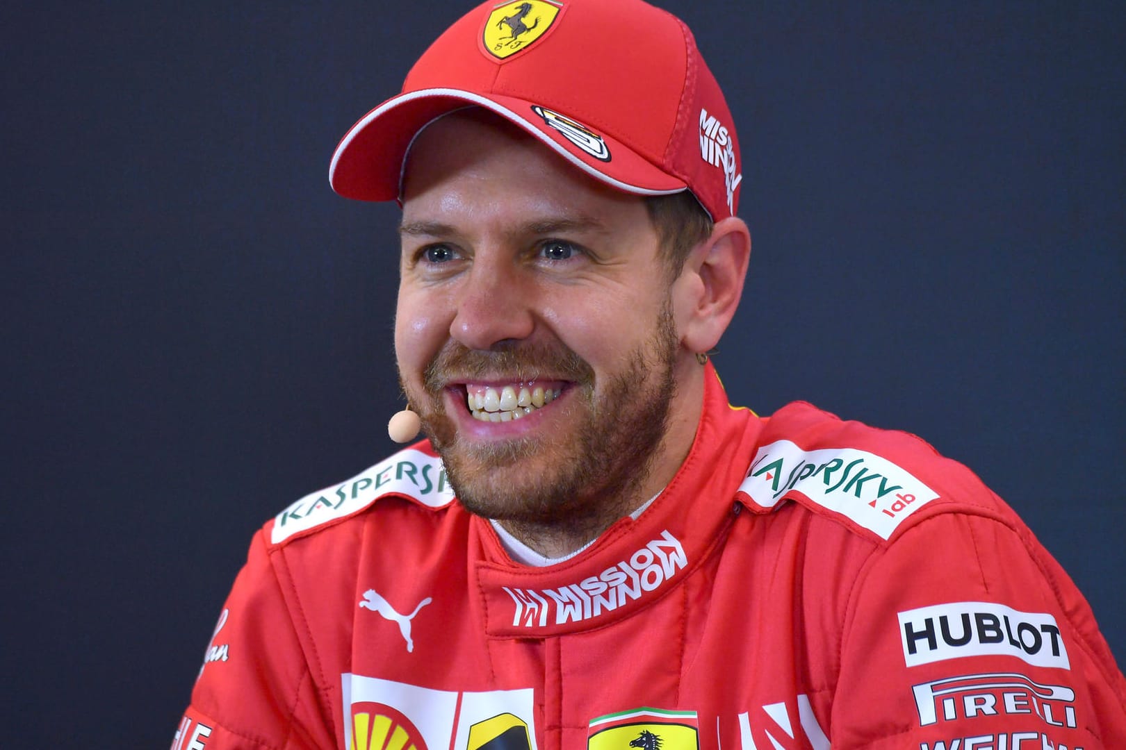 Konnte sich den Geschwindigkeitsvorsprung der Red Bull auf den Geraden nicht erklären: Ferrari-Pilot Sebastian Vettel.