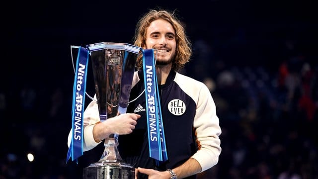 Stefanos Tsitsipas hat zum ersten Mal die ATP Finals gewonnen.