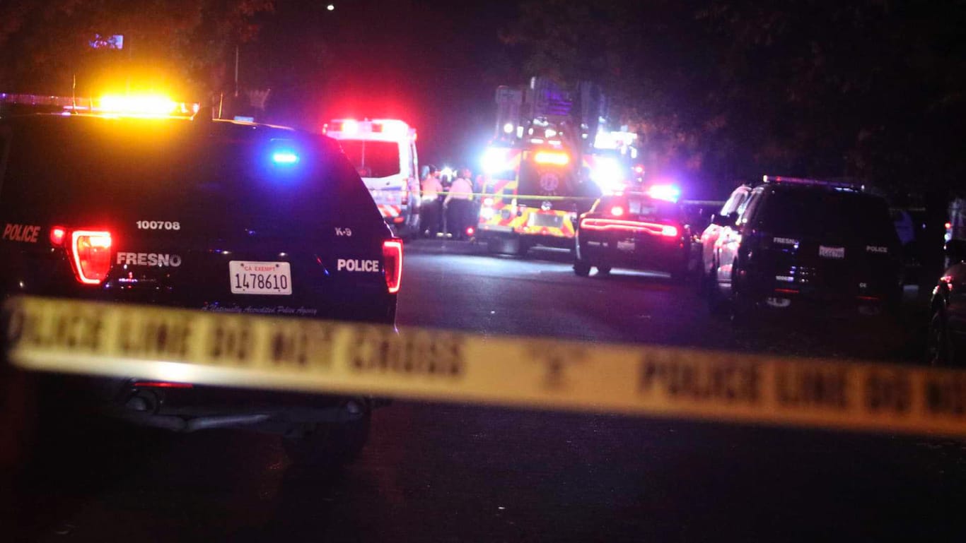Fresno, Kalifornien: Hier wurde Medienberichten zufolge auf eine Familie geschossen.