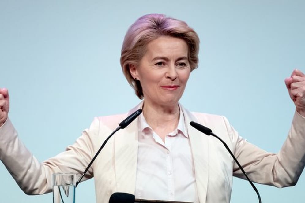 Die designierte Präsidentin der Europäischen Kommission: Ursula von der Leyen (CDU).