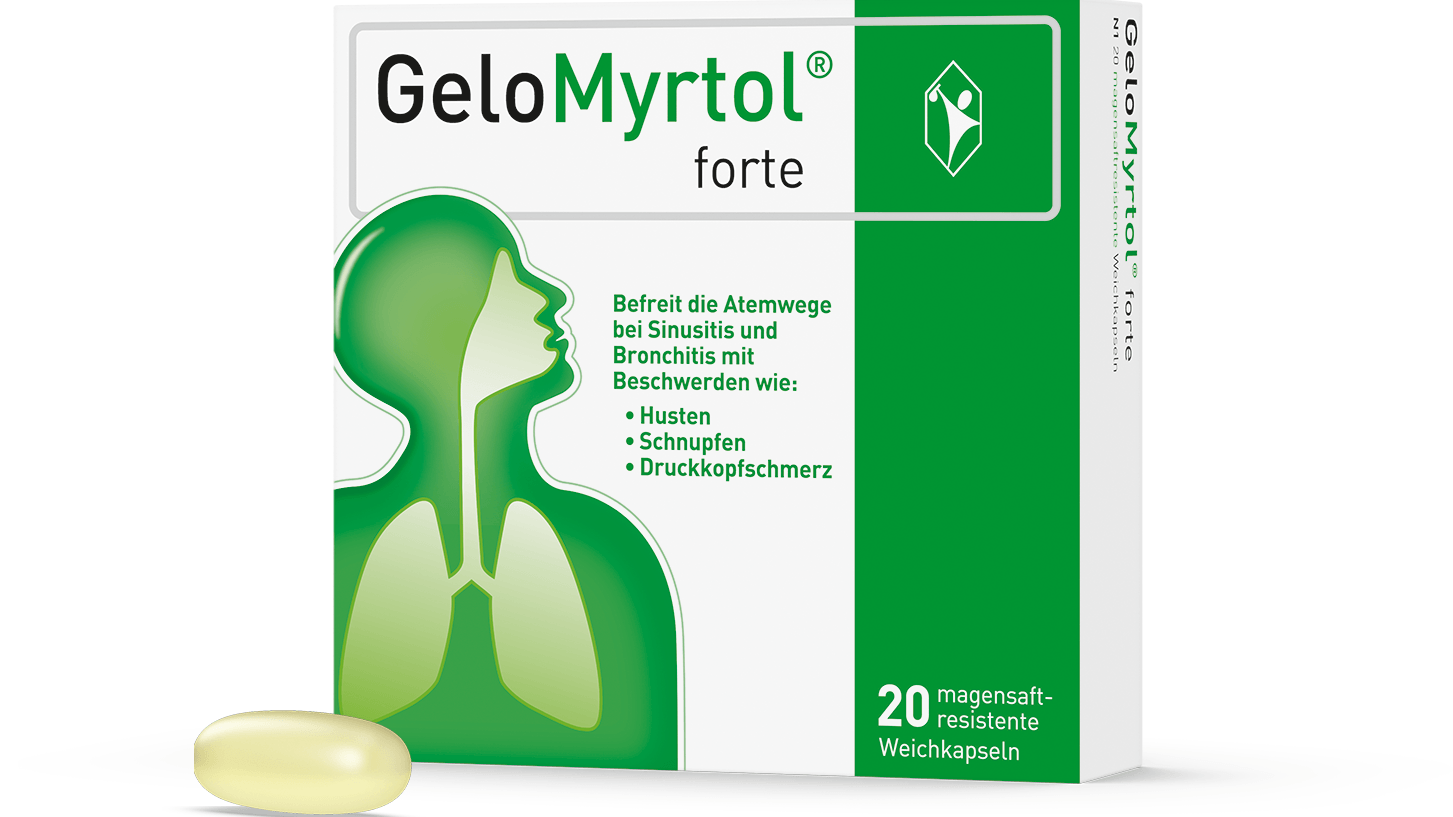Packung GeloMyrtol® forte