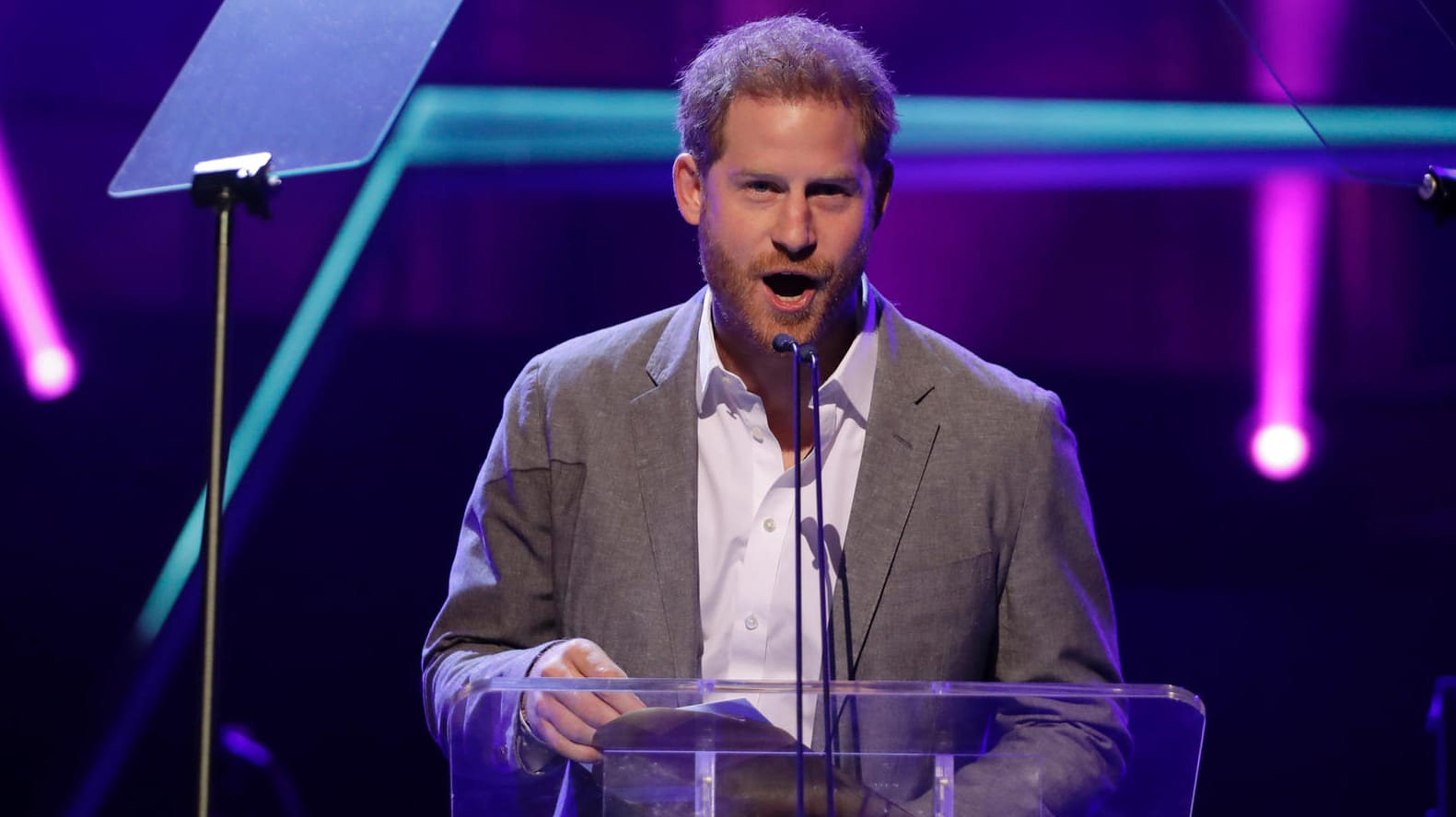 Prinz Harry: Der Royal hielt am Sonntag eine Rede bei einer Award-Verleihung in London.