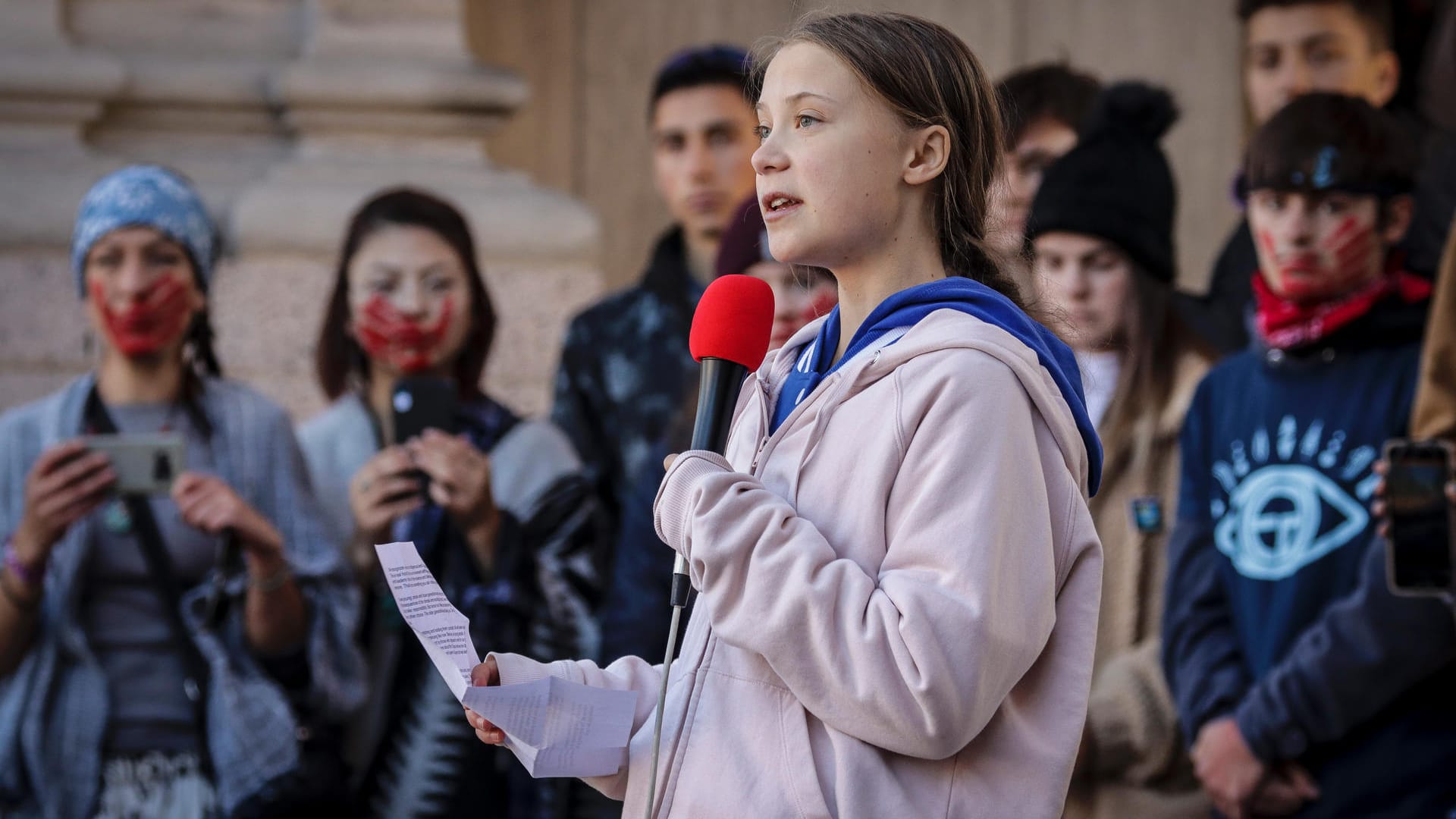 Greta Thunberg: Prinz Harry nahm sich die Klimaschutzaktivistin und "Fridays for Future"-Vorreiterin zum Thema seiner Rede.