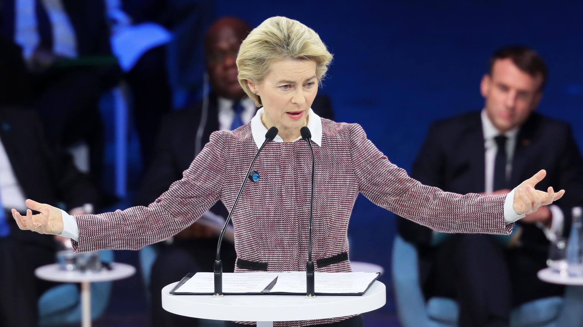 Ursula von der Leyen: Die EU spricht vom "grünsten Haushalt" in ihrer Geschichte.