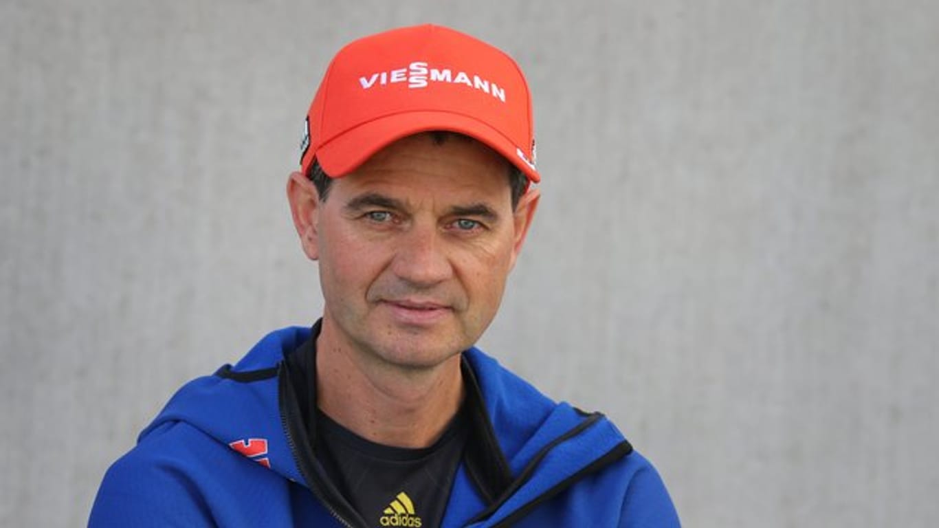 Stefan Horngacher ist der Trainer der deutschen Skispringer.