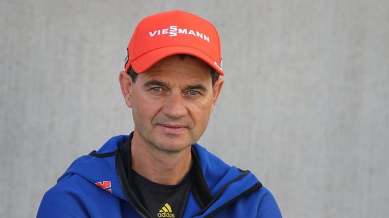 Stefan Horngacher ist der Trainer der deutschen Skispringer.