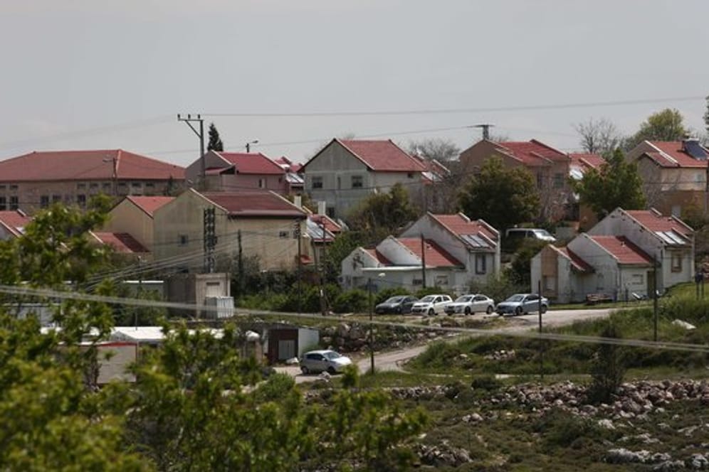 Die israelische Siedlung "Shifot Rahil" in der besetzten Westbank.