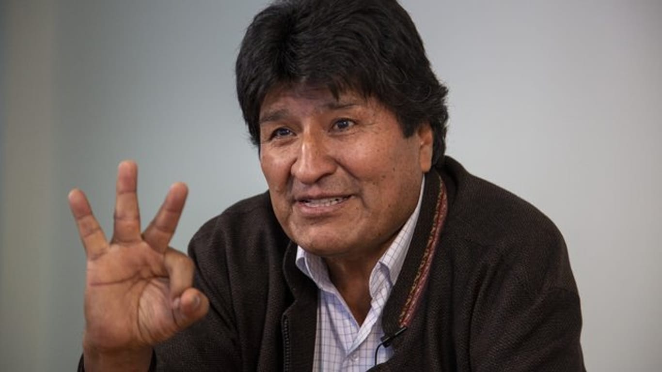 Evo Morales, Ex-Präsident von Bolivien, im dpa-Interview.