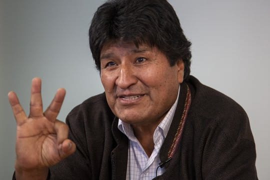 Evo Morales, Ex-Präsident von Bolivien, im dpa-Interview.
