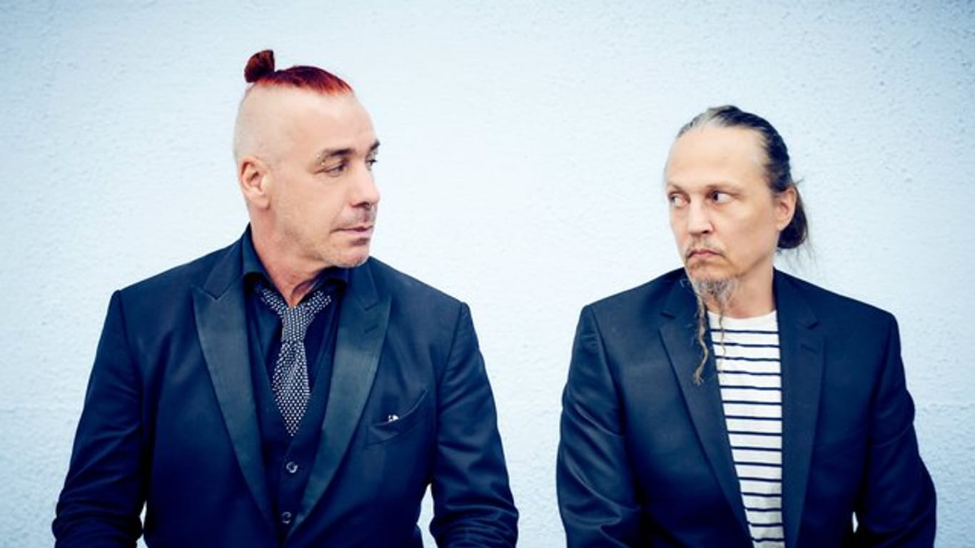 Till Lindemann (l) und Peter Tägtgren kommt gut miteinander zurecht.