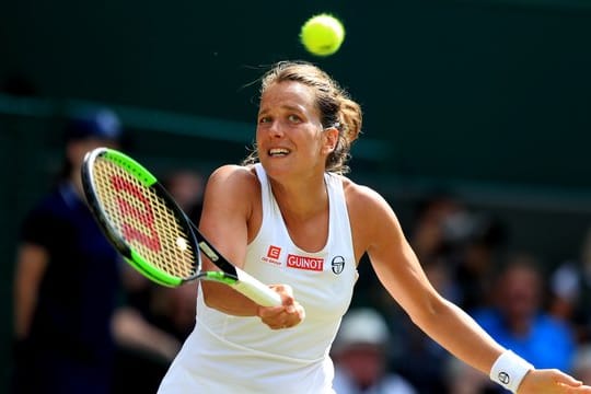 Trennt sich von ihrem Trainer: Barbora Strycova in Aktion.