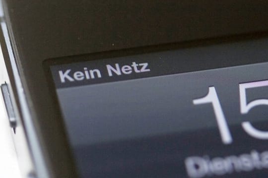 Kein Netz? Das ist ärgerlich.