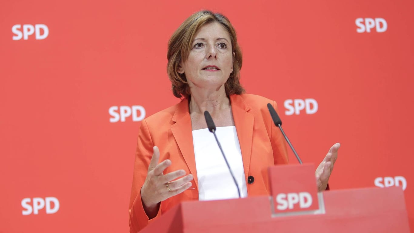 Die kommissarische SPD-Vorsitzende Malu Dreyer: "Je ärmer die Familie ist, desto höher wird die Geldleistung sein."