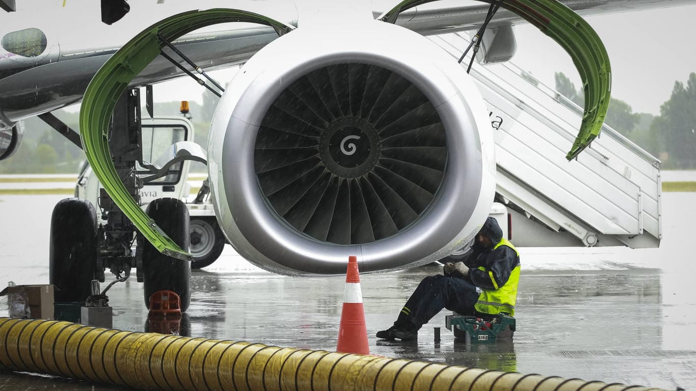 Triebwerk einer Boeing 737-800 NG: Die Maschine ist die Vorgängerin der Neuauflage 737 Max.