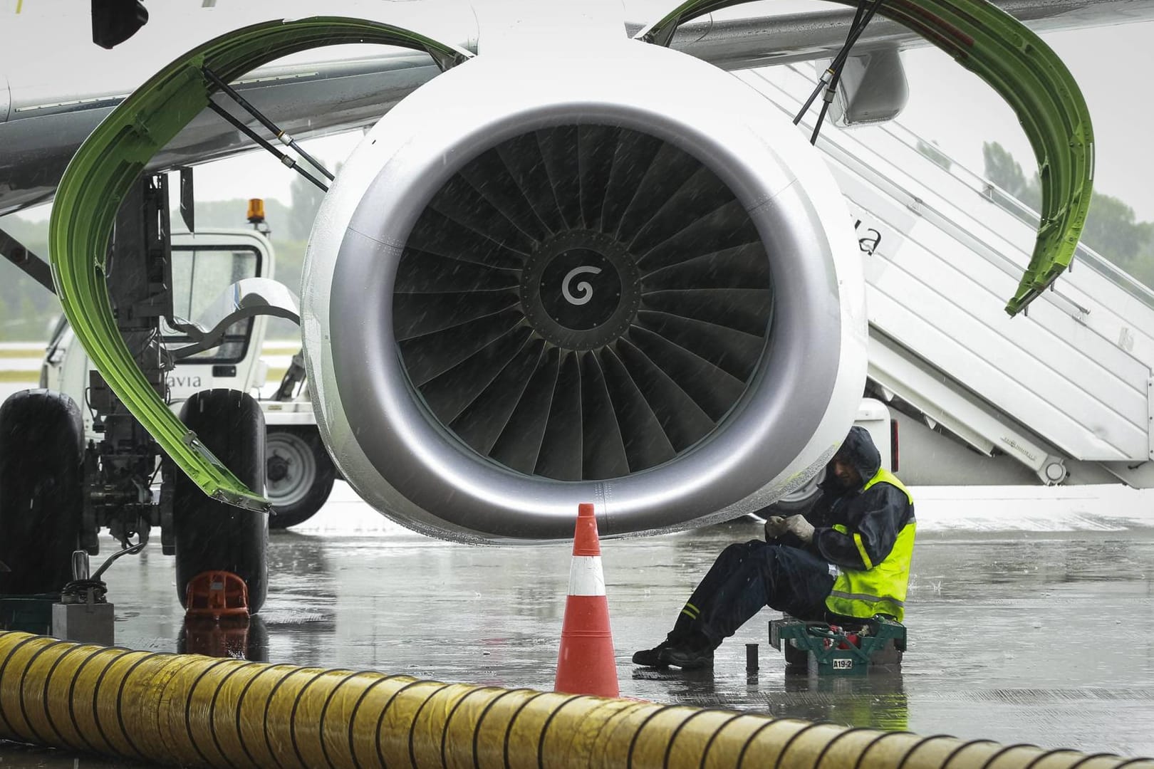 Triebwerk einer Boeing 737-800 NG: Die Maschine ist die Vorgängerin der Neuauflage 737 Max. Triebwerk einer Boeing 737-800 NG: Die Maschine ist die Vorgängerin der Neuauflage 737 Max.