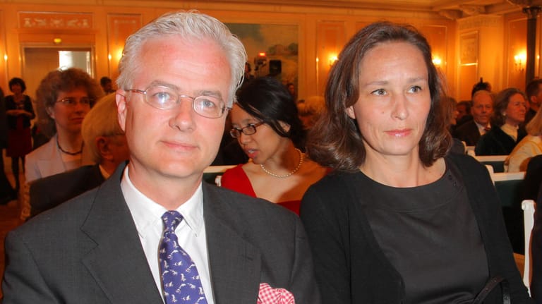 Fritz von Weizsäcker mit seiner Frau Katja im Jahr 2010: Der Sohn von Ex-Bundespräsident Richard von Weizsäcker wurde in einer Berliner Klinik.