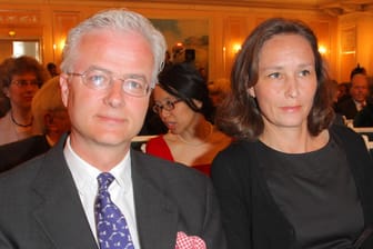 Fritz von Weizsäcker mit seiner Frau Katja im Jahr 2010: Der Sohn von Ex-Bundespräsident Richard von Weizsäcker wurde in einer Berliner Klinik.