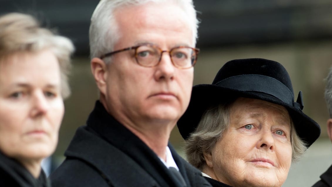 Fritz von Weizsäcker mit seiner Schwester Beatrice und Mutter Marianne: Der bekannte Arzt ist mit 59 Jahren Opfer eines Mordanschlags geworden. (Archivfoto)