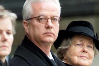 Fritz von Weizsäcker mit seiner Schwester Beatrice und Mutter Marianne: Der bekannte Arzt ist mit 59 Jahren Opfer eines Mordanschlags geworden. (Archivfoto)