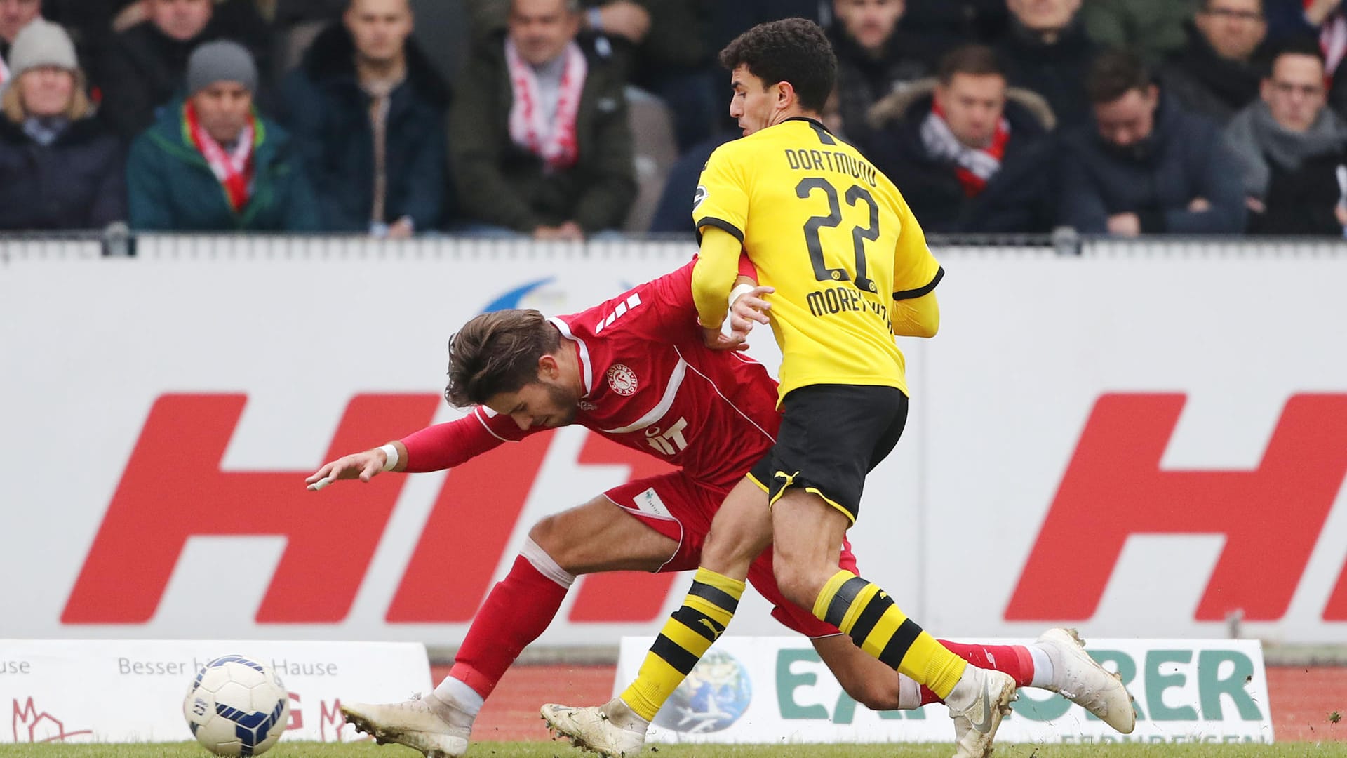 Mateu Morey auf dem Platz für Dortmund II: Lucien Favre hat sich in der Pressekonferenz zu Morey geäußert.