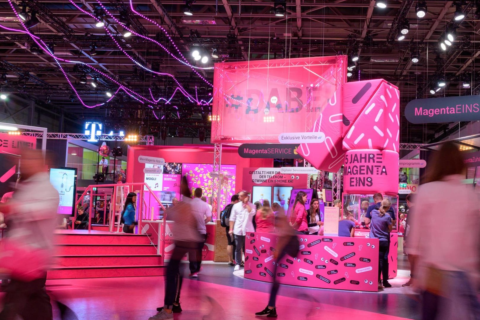 Berlin GER Berlin 08 09 19 IFA Messe Berlin Magenta Telekom Servicestand 08 09 19 IFA