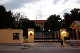 Die deutsche Botschaft in Ankara: Der Anwalt soll laut des "Spiegels" von den Behörden festgenommen worden sein.