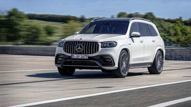 Mercedes bringt sein SUV-Modell GLS nächstes Jahr als AMG 63S mit 612 PS auf den Markt. Mercedes bringt sein SUV-Modell GLS nächstes Jahr als AMG 63S mit 612 PS auf den Markt.