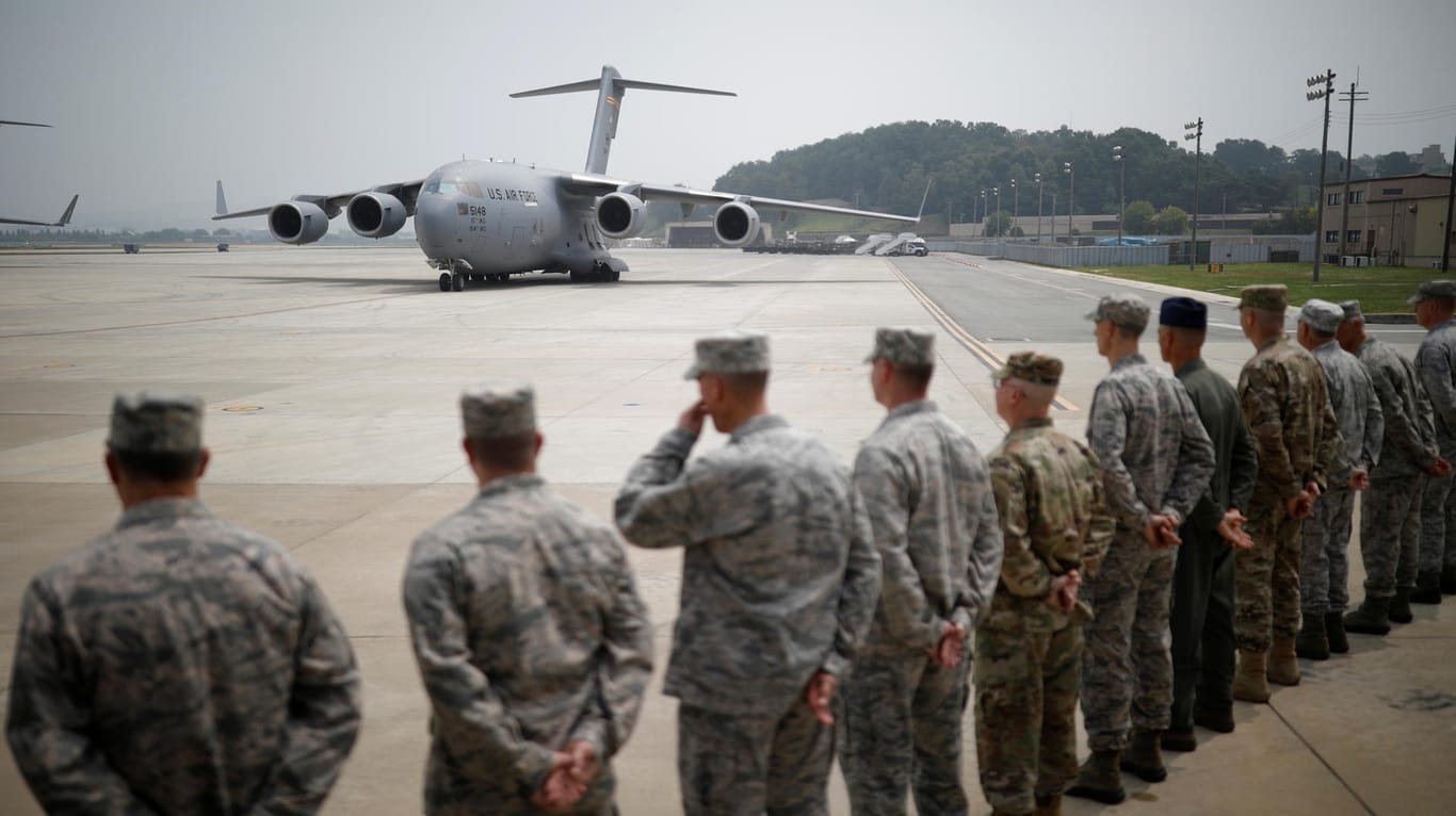 US-Truppen in Südkorea: Insgesamt sind 28.500 Soldaten in dem asiatischen Staat stationiert. (Archivbild)