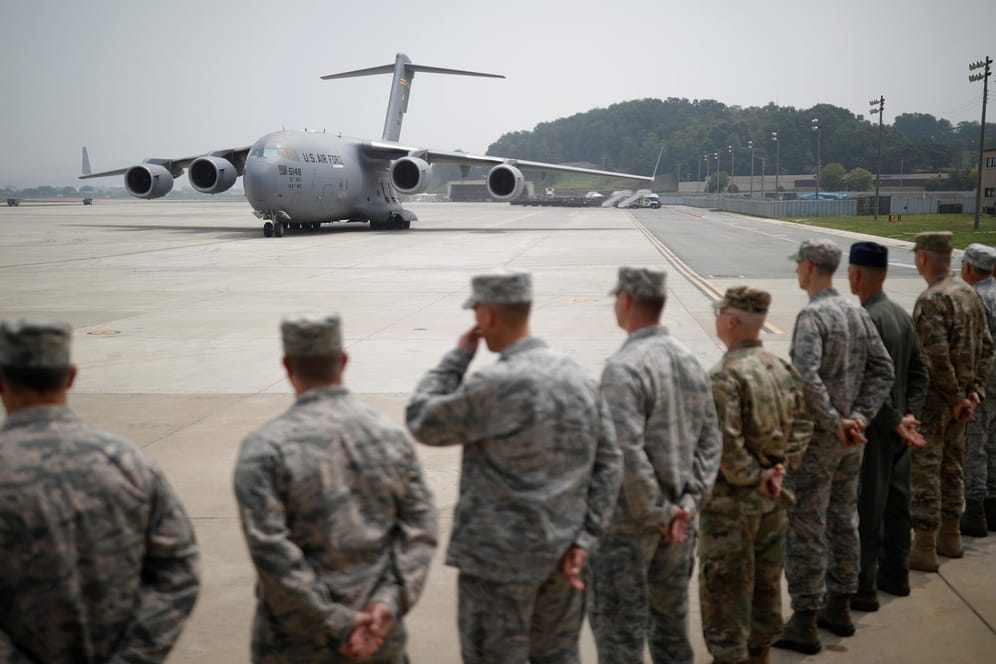 US-Truppen in Südkorea: Insgesamt sind 28.500 Soldaten in dem asiatischen Staat stationiert. (Archivbild)