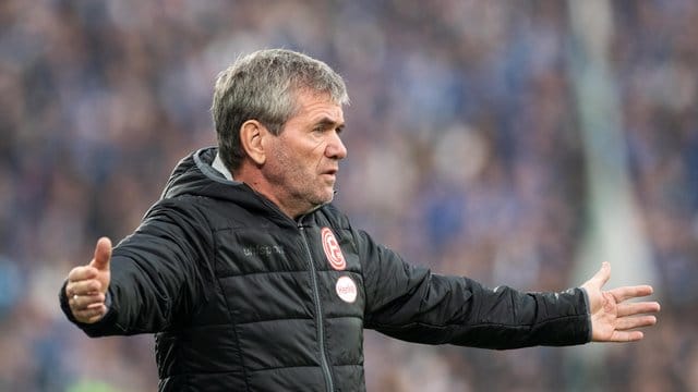 Trainer Friedhelm Funkel und seine Fortuna sammelten zuletzt vier Punkte aus zwei Spielen. Trainer Friedhelm Funkel und seine Fortuna sammelten zuletzt vier Punkte aus zwei Spielen.