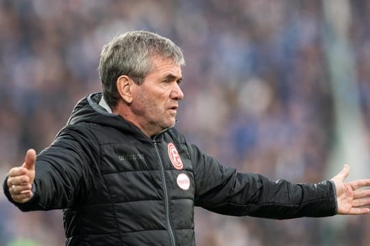 Trainer Friedhelm Funkel und seine Fortuna sammelten zuletzt vier Punkte aus zwei Spielen.