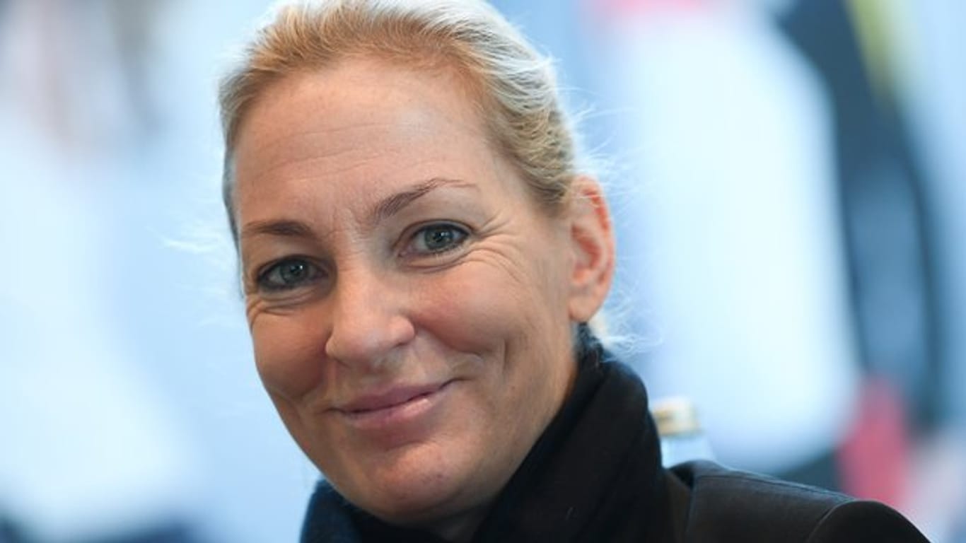 Die ehemalige Bundestrainerin Barbara Rittner freut sich über die Verpflichtung von Dieter Kindlmann als neuen Trainer von Angelique Kerber.