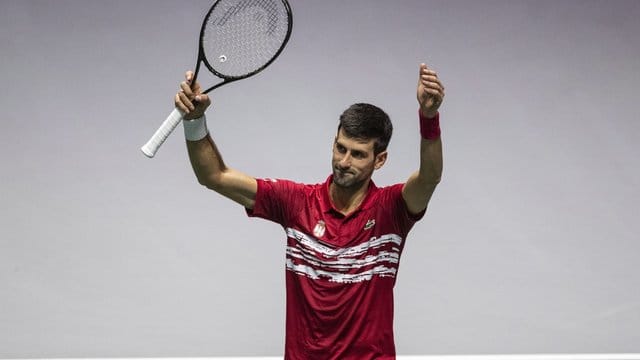 Hat Serbiens Team ins Viertelfinale geführt: Novak Djokovic.
