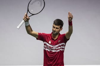 Hat Serbiens Team ins Viertelfinale geführt: Novak Djokovic.