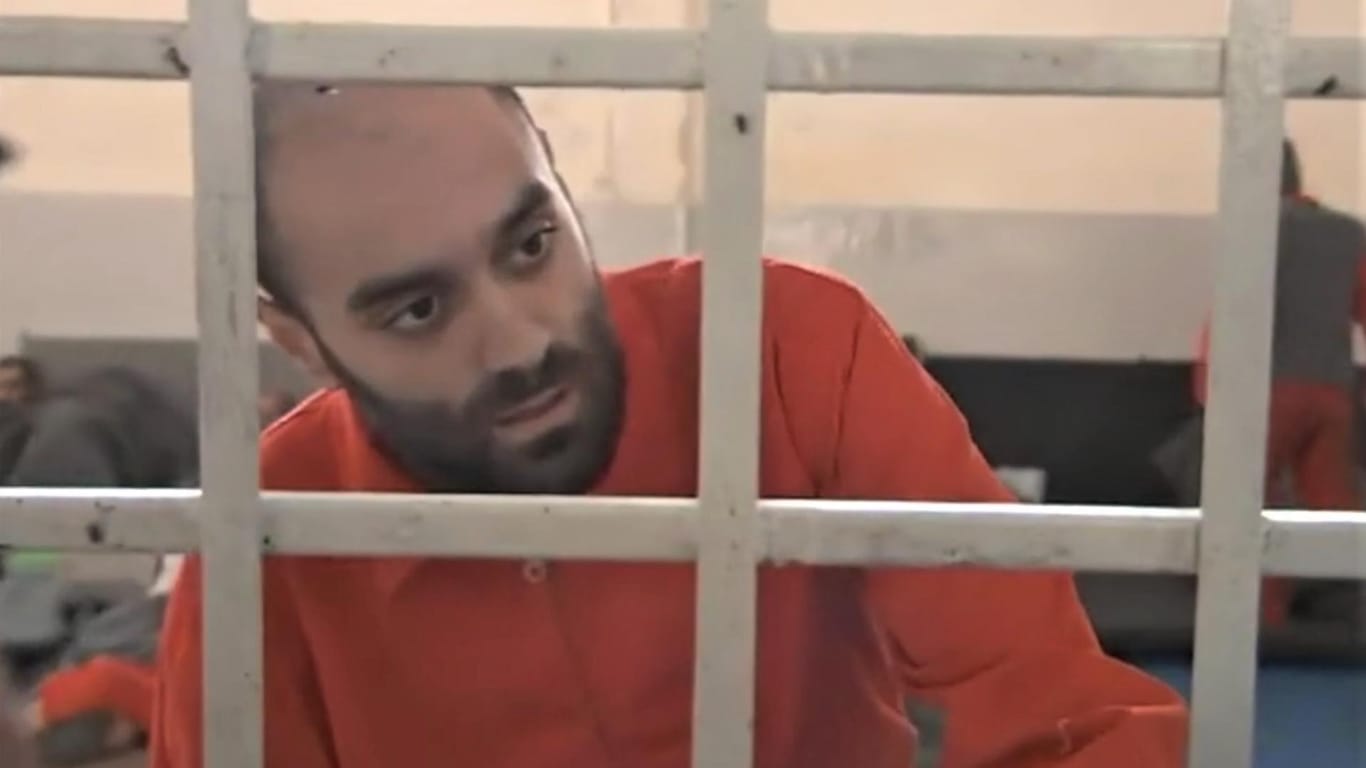 Deutscher IS-Anhänger: Video-Bericht aus einer Haftanstalt in Al-Hassaka in Nordsyrien.