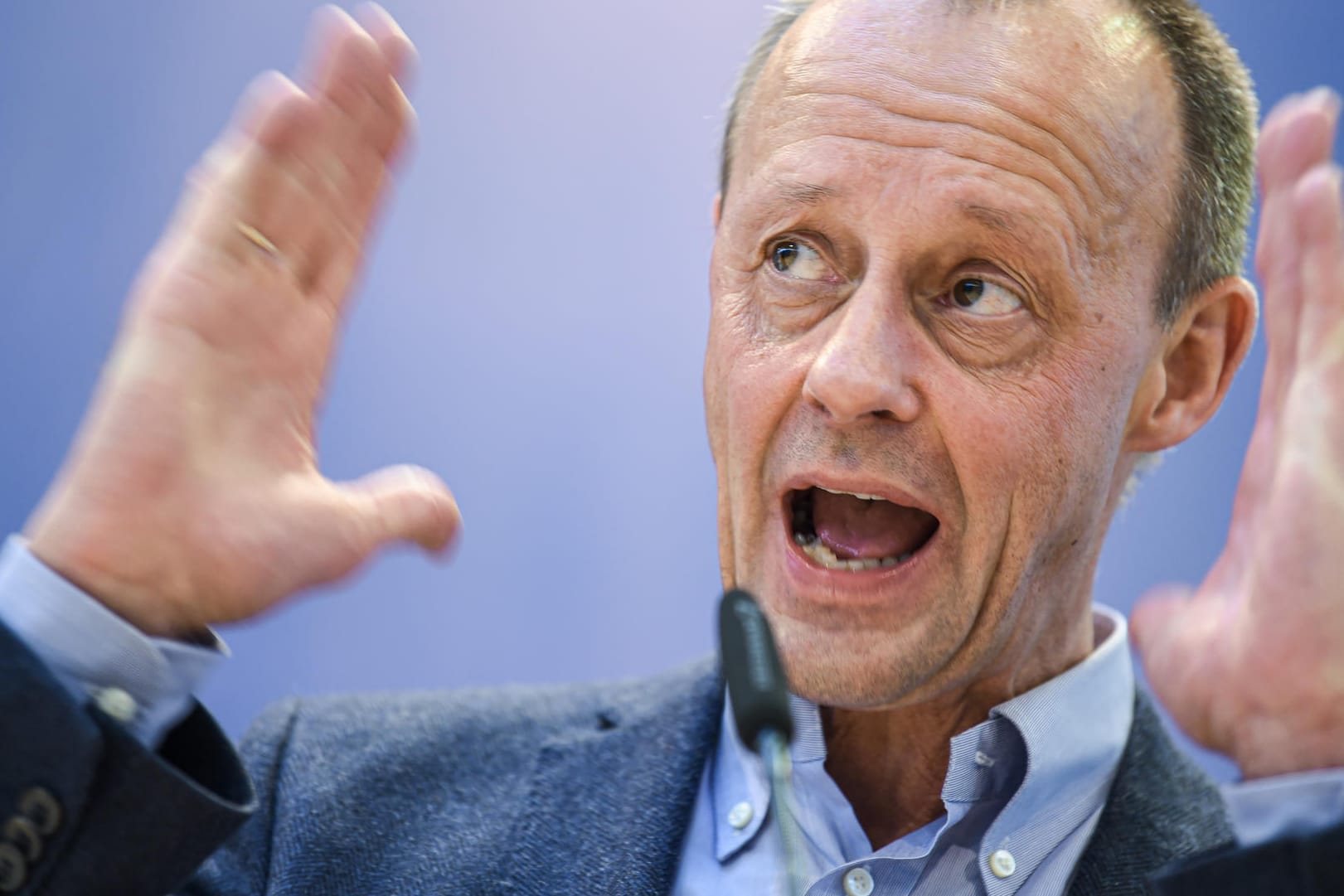 Friedrich Merz beim 48. Landestag der Jungen Union am vergangenen Wochenende.