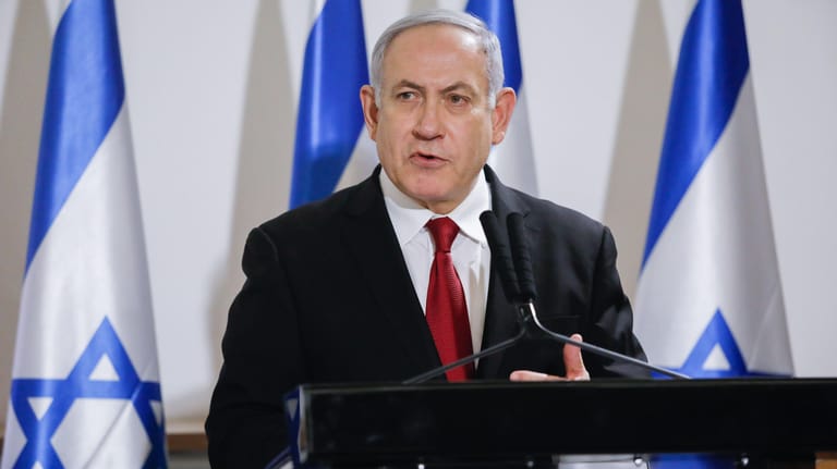 Benjamin Netanjahu: Der israelische Ministerpräsident weist die Korruptionsvorwürfe von sich.