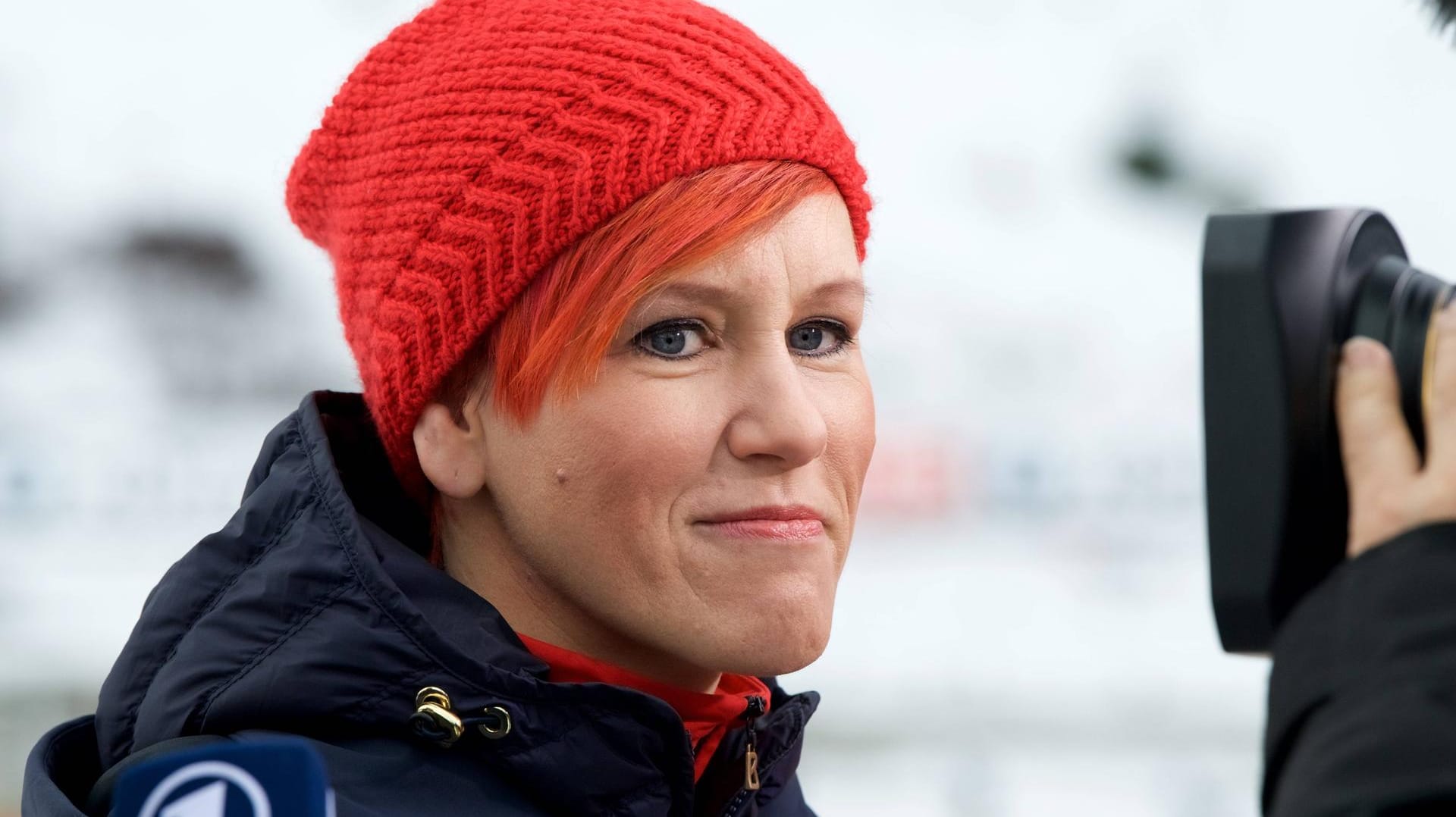 Kati Wilhelm: Die deutsche Biathlon-Legende beobachtet den Nachwuchs ganz genau.