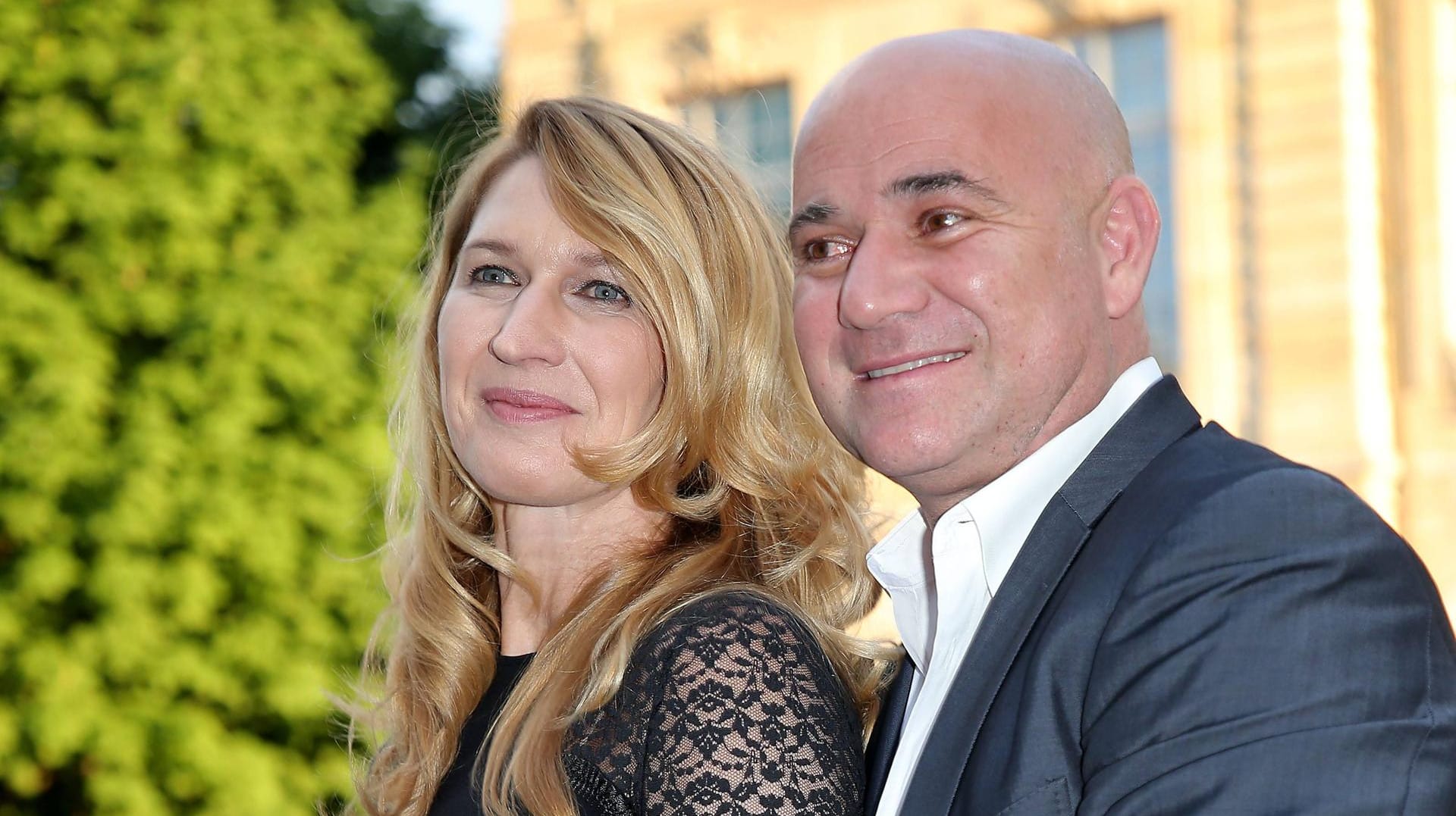 Steffi Graf (li.) und Andre Agassi (re.): Der Sohn des Tennis-Paars erhält ein College-Stipendium.