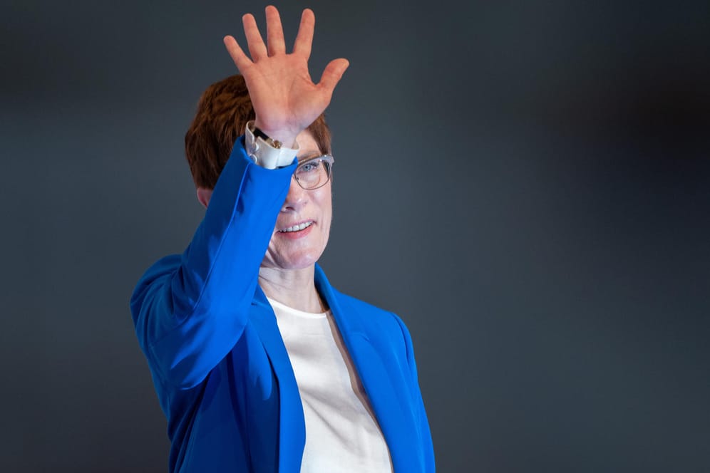 Annegret Kramp-Karrenbauer: Am Ende ihrer Parteitagsrede stellte die CDU-Chefin offen die Machtfrage.